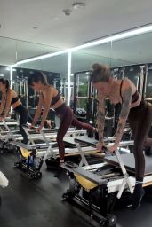 Nina Dobrev - Workouts 02/13/2024