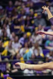 Olivia Dunne - Arkansas v LSU Gymnastics Meet in Baton Rouge 02/02/2024