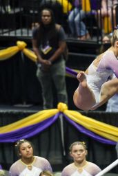 Olivia Dunne - Arkansas v LSU Gymnastics Meet in Baton Rouge 02/02/2024