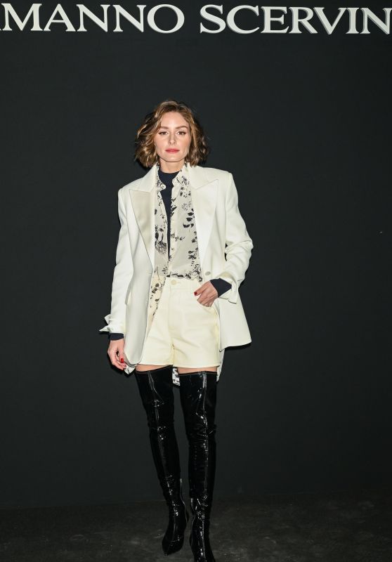 Olivia Palermo at Ermanno Scervino Show During Milan Fashion Week 02/24/2024