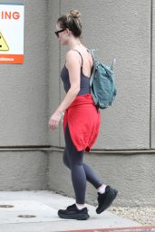Olivia Wilde After a Workout at the Gym in LA 02/07/2024