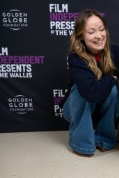 Olivia Wilde at Film Independent Live Read of "Anatomy Of A Fall" in LA 02/14/2024