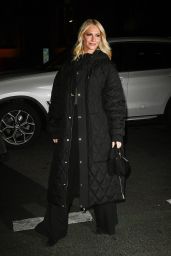 Poppy Delevingne Arrive for Frame Denim’s Fashion Week Dinner at Indochine in New York 02/12/2024