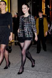 Rachel Brosnahan at the Chanel Dinner in New York 02/07/2024