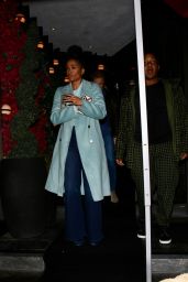 Rachel Lindsey at Catch Steak in West Hollywood 02/09/2024