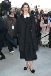Rebecca Hall at the Thom Browne Fashion Show in New York 02/14/2024