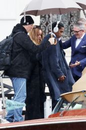 Rihanna and ASAP Rocky Leave the Aman Hotel in Venice 02/23/2024