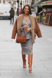 Rochelle Humes at Global Offices in London 02/07/2024