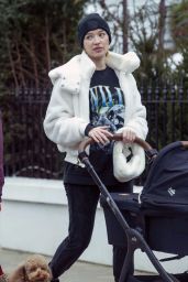 Roxy Horner Out in Notting Hill 01/31/2024