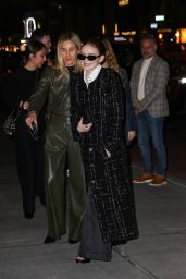 Sadie Sink Arriving at the Chanel Dinner in NYC 02/07/2024