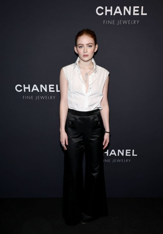 Sadie Sink at the Chanel Dinner in New York 02/07/2024