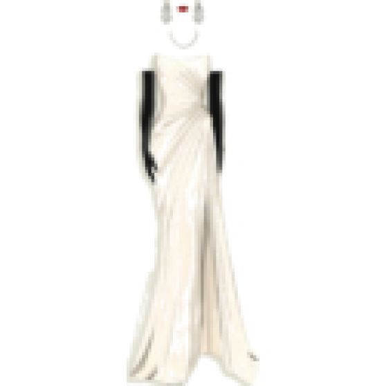 Schiaparelli Custom Gown