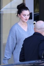 Selena Gomez - Outside Her Rare Beauty Offices in LA 02/21/2024