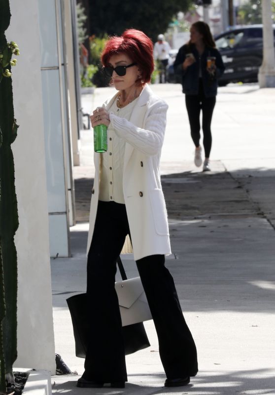 Sharon Osbourne Out in Los Angeles 02/09/2024