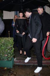 Sofia Richie and Elliot Grainge Exit From the Warner Bros Music Pre-Grammy Party in Los Angeles 02/01/2024