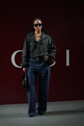 Solange Knowles at Gucci Show During Milan Fashion Week 02/23/2024