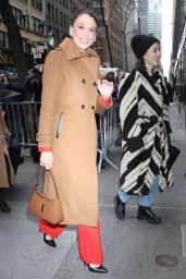 Sutton Foster - Outside the Today Show in NYC 02/27/2024