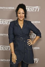 Tamera Mowry at Variety Spirituality and Faith in Entertainment Breakfast in Los Angeles 02/13/2024