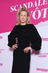 Thea Sharrock at "Wicked Little Letters - Scandaleusement Votre" Premiere in Paris 02/14/2024