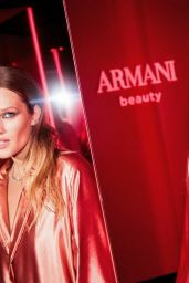 Toni Garrn at Armani Beauty Event at the Berlinale 02/18/2024