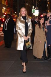 Uma Thurman Arrives at the New York Public Library 02/12/2024