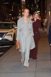 Uma Thurman at the Tod’s Madison Avenue Store in New York City 02/13/2024