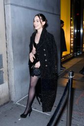 Victoria Pedretti at the Chanel Dinner in New York 02/07/2024