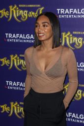 Zaraah Abrahams at “The King And I” Press Night in London 01/31/2024