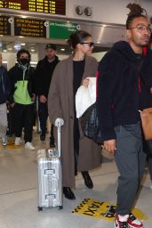 Zendaya Arriving at JFK Airport in New York 02/23/2024