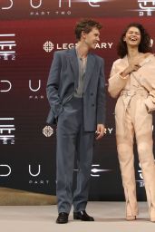 Zendaya at "Dune: Part Two" Press Conference in Seoul 02/21/2024 02/21/2024