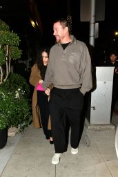 Zoe Kravitz and Channing Tatum at Funke Restaurant in Beverly Hills 02/18/2024
