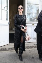 Abigail Spencer at Giambattista Valli Show During Paris Fashion Week 03/01/2024