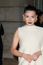 Alexandra Pereira at Schiaparelli Show During Paris Fashion Week 02/29/2024