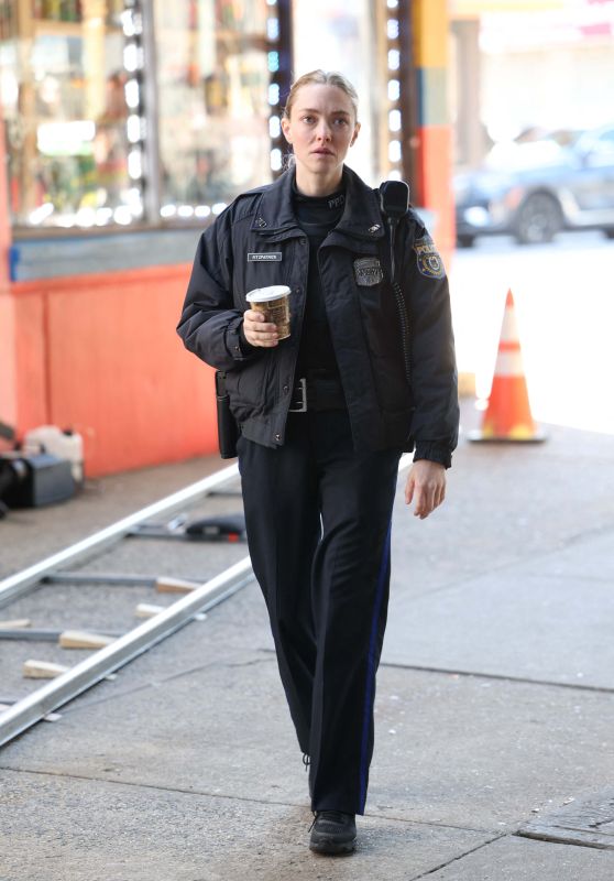 Amanda Seyfried on the Set of an Untitled Series in New York 03/25/2024