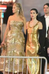 Amelia Hamlin Exits the Vanity Fair Oscars Party in Los Angeles 03/10/2024
