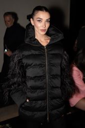 Amy Jackson at Elie Saab Show During Paris Fashion Week 03/02/2024