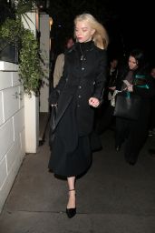 Anya Taylor-Joy Arrives at Gala Performance After Party for "Cabaret At The Kit Kat Club" Celebrating in London" 03/28/2024