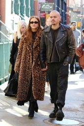 Ashlee Simpson and Evan Ross Out in NYC 03/25/2024