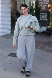 Ashley Greene Leaving an Organic Nail Salon in Studio City 03/12/2024