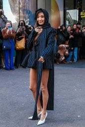 Ashley Park at Nina Ricci Show During Paris Fashion Week 03/01/2024