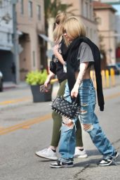 Avril Lavigne Shopping in Beverly Hills 03/15/2024
