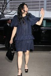 Awkwafina Arriving at the Drew Barrymore Show in New York 03/07/2024