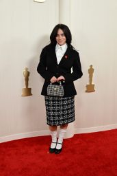 Billie Eilish at Oscars 2024 Red Carpet