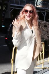 Busy Philipps Arriving at "The View" in New York 03/11/2024