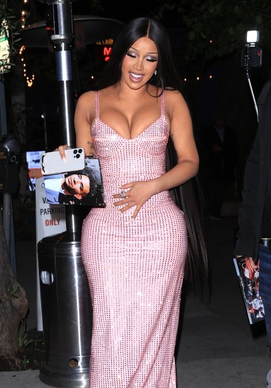 Cardi B at a Charity Event in West Hollywood 03/26/2024