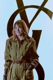Carla Bruni at YSL Show During Paris Fashion Week 02/27/2024