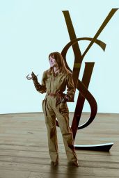 Carla Bruni at YSL Show During Paris Fashion Week 02/27/2024