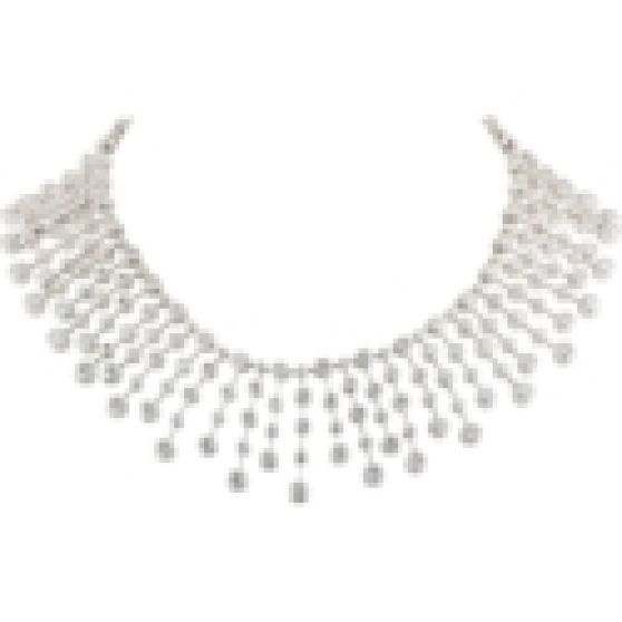 Cartier Necklace in Platinum with Diamonds