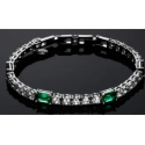 Chiara Ferragni Emerald Bracelet
