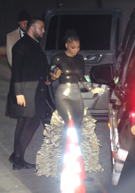 Chloe Bailey at Jay Z and Beyonce’s Oscars After-party in Los Angeles 03/10/2024